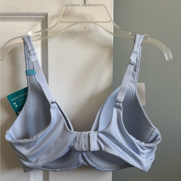 NWt Vanity Fair Beyond Comfort Full Coverage Underwire Bra 75204, blue, 36C - Picture 6 of 6